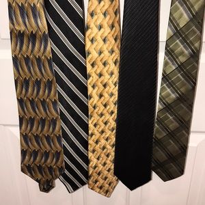 Lot of 5 neckties